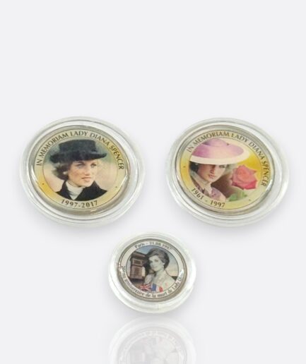 Lady Diana Spencer – In Memoriam 3'lü Koleksiyon Paraları (Alan Roberts Serisi)