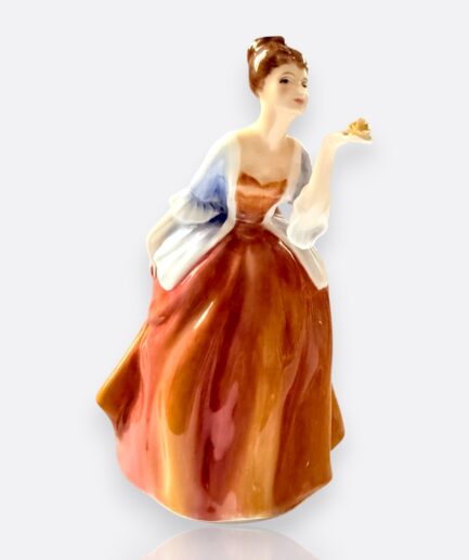 Royal Doulton “Fleur” HN 2369 – El Boyaması Koleksiyon Figürin (1967, England)