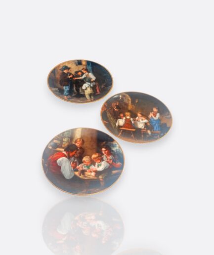 Franz von Defregger Koleksiyon 3'lü Tabak Seti – Bareuther Bavaria (1990–1991)