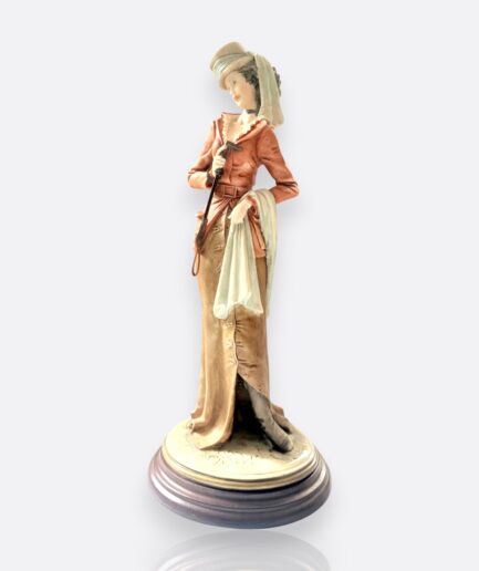 Capodimonte – B. Merli Lady with Parasol (1984, Italy)