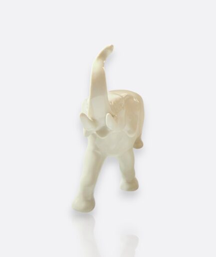 Wallendorf 1764 Almanya – El Yapımı Porselen Fil Figürü