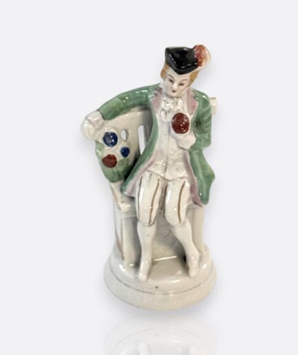 Occupied Japan – Mini El Boyaması Porselen Figür (1947–1952)