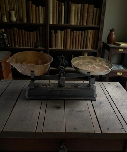 Antika Belçika Döküm Terazi – Ranier Aumarx Charleroi, 1900’ler