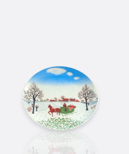 Porzellanfabrik Tirschenreuth – “Motive Winter” Koleksiyon Tabağı