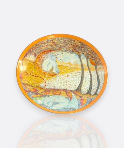 Heidi Darras – “Herbst” (Sonbahar) Koleksiyon Tabağı – Hoechst Decor, Almanya