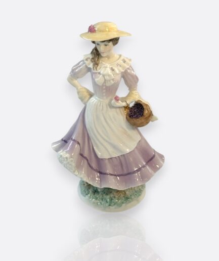 Royal Worcester “Autumn” – Porselen FigürThe Four Seasons Collection (1991)