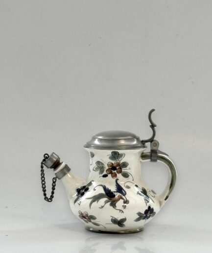 Capodimonte Italy – El Boyama Porselen Sürahi / İçki Kabı (1950’ler)