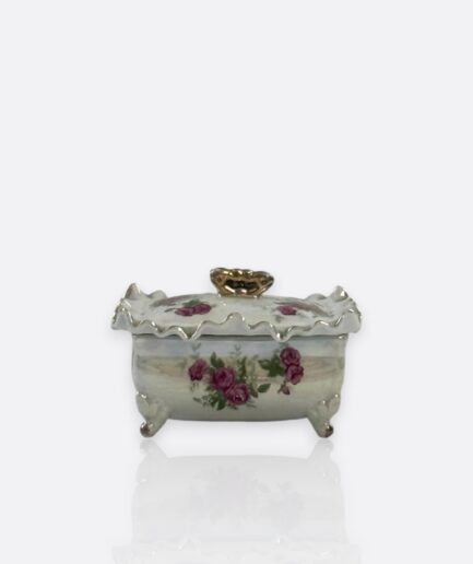 Alavi Fine China Japan – El Boyama Porselen Mücevher Kutusu (1950’ler)