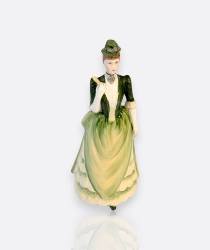Coalport – “Victoria” porselen Figür (Ladies of Fashion serisi)