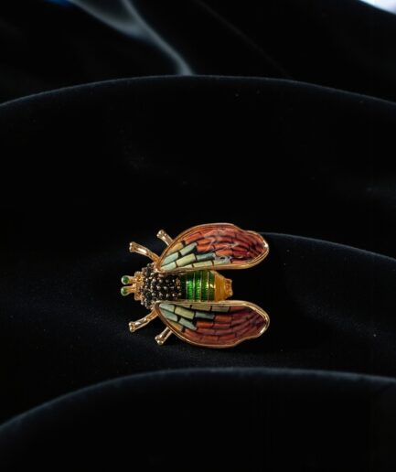 Vintage Broş – Taş Detaylı Takı