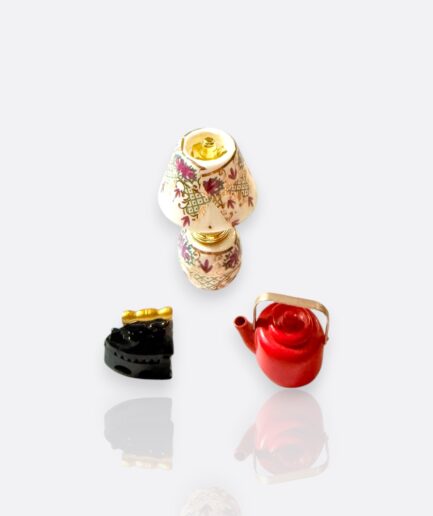 Vintage Minyatür Ev Eşyaları Seti – 1970’ler 3 Adet