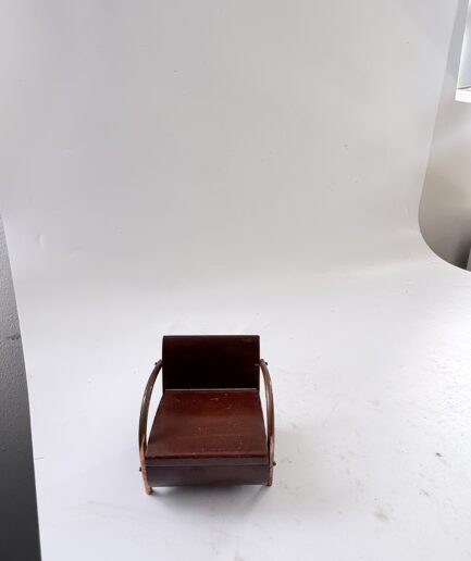 Vintage Ahşap Puro – Sigara Kutusu (Mid Century Modern)