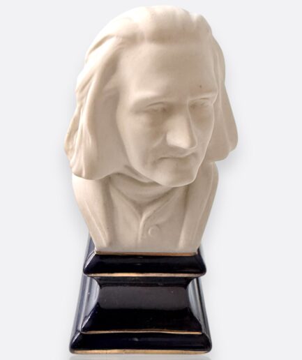 Porcelaines Tharaud Limoges “Franz Liszt” Büstü – Fransız Porselen Koleksiyon Serisi